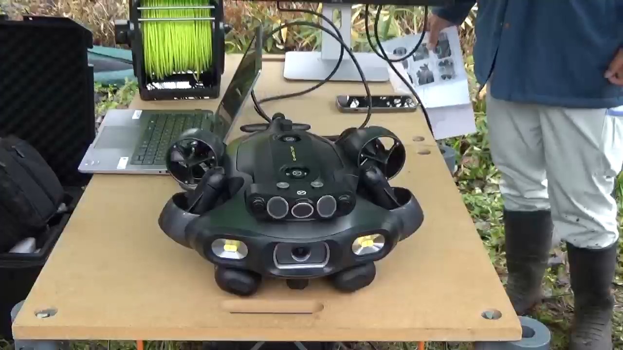 レーザースケーリング技術を使った物体のサイズ測定が可能